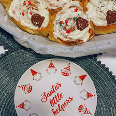 Christmas cake with cream and candies in the form of a heart