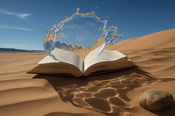 waters in the desert