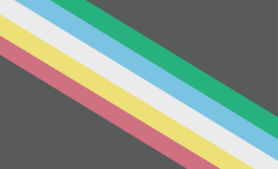 Original Disability Pride Flag - Disability Visual Artwork.
(Print)
