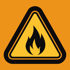 fire warning sign