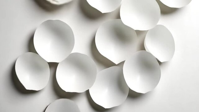 close up of a white spoon