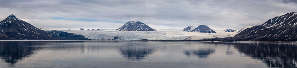 A glacier of the Svalbard archipelago