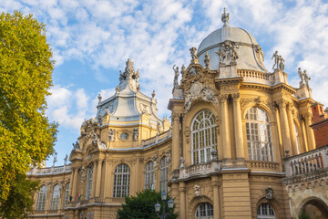 Vajdahunyad Castle, agricultural museum in Budapest, Hungary