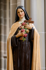 St Thérèse of Lisieux. The Cathedral of St Elizabeth in Košice, Slovakia.
