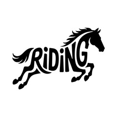 Obraz premium Creative equine design showcases the beauty of horses in a modern, artistic style