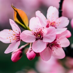 Fototapeta premium Pink Cherry Blossoms