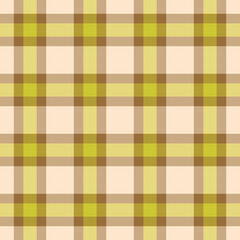 Elegant cream and olive green plaid pattern.  Perfect for textile design, website backgrounds, or packaging. This subtle yet stylish design evokes feelings of warmth and sophistication.