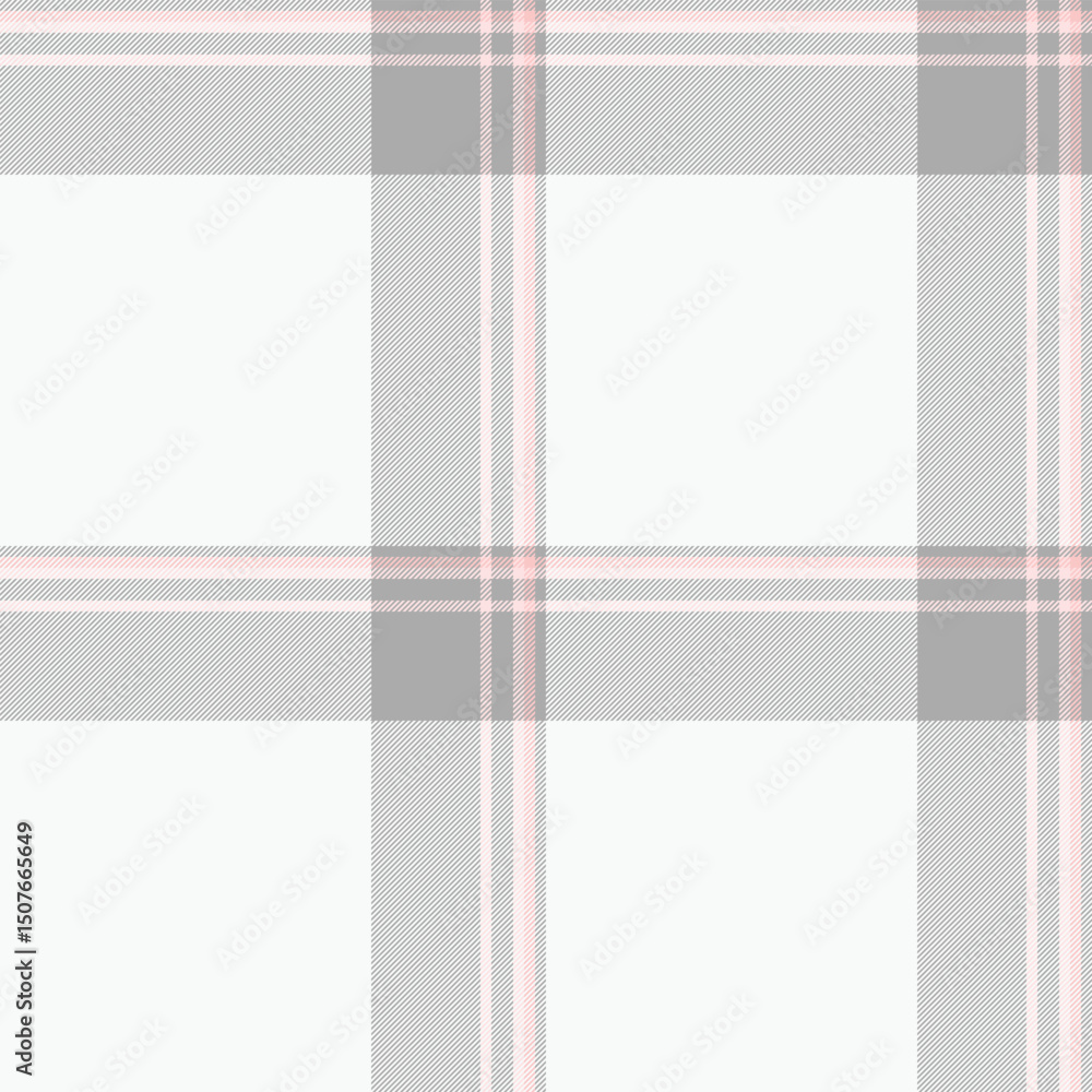 Poster elegant blush pink and grey plaid pattern. subtle texture and soft color palette create a sophistica