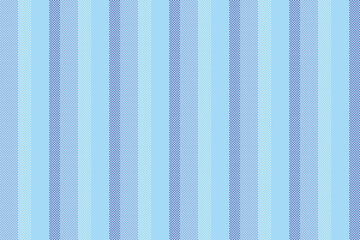 Best seamless texture vertical, merry vector textile pattern. Living room stripe fabric background lines in cyan and blue colors.