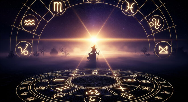 Zodiac Mysticism & Horoscope Signs: Perfect for Astrology Websites & Spiritual Content