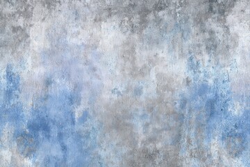 Abstract Grunge Gray Blue Painted Wall Texture