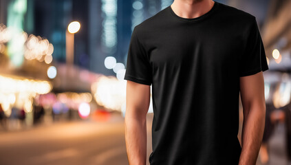 Minimalist urban male fashion