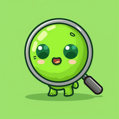 Fototapeta premium magnifying glass