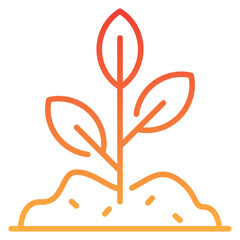 Plant Gradient Icon