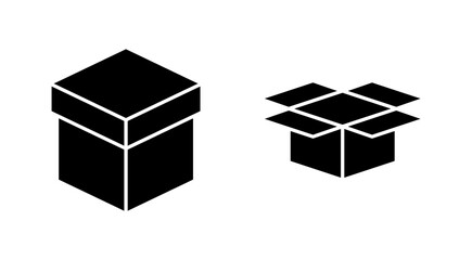 Box icon vector. box sign and symbol, parcel, package