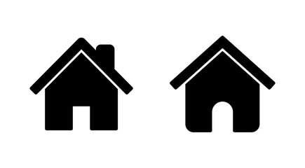 House icon vector. Home sign and symbol