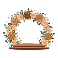 Rustic Botanical Wedding Arch Decor