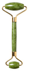 Jade Roller, face roller for skin care routine isolated on transparent background