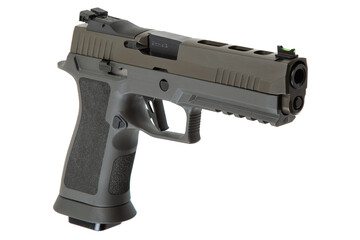 Ported slide tactical handgun