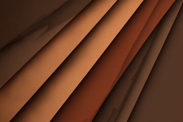 Obraz premium Abstract Brown Layered Design