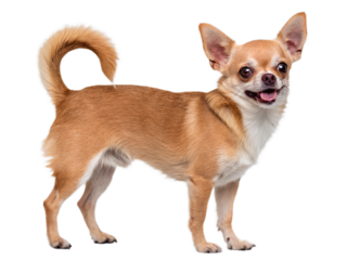 chihuahua isolated on transparent background
