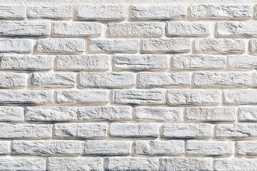 Whitewashed Brick Wall Texture