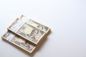 一万円札の束