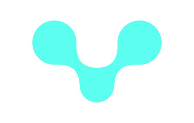 Y2K abstract metaball shape. Retro symbol and modern icon with a unique pattern. Cool aesthetic for trendy decoration, ideal for posters and streetwear designs.