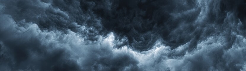Obraz premium Dramatic Dark Stormy Cloudscape