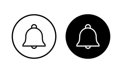 Bell Icon vector illustration. Notification sign and symbol for web site design