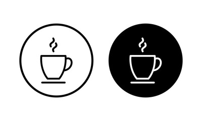 coffee cup icon vector illustration. cup a coffee sign and symbol