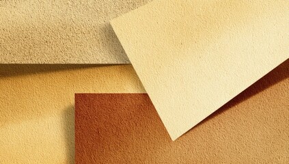 Abstract Geometric Design Texture Pattern With Warm Colors