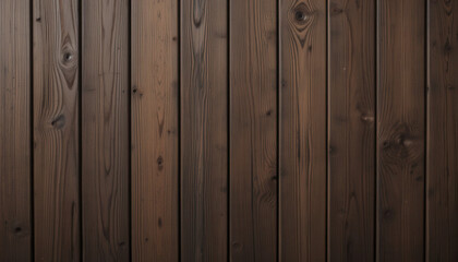 Fototapeta premium Rustic Dark Brown Wood Panel Texture, Wooden Surface Detail