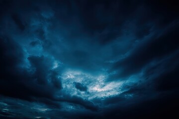 Obraz premium Dramatic Dark Stormy Cloudscape
