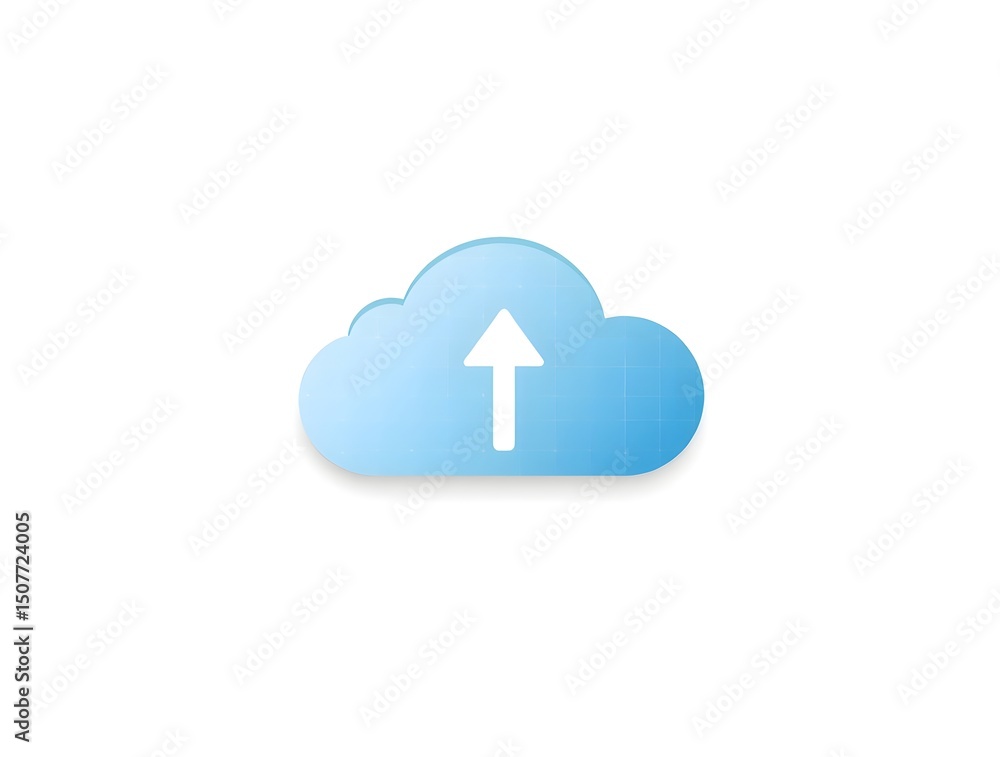 Poster cloud upload seamless data transfer and storage solution