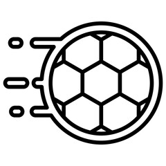 Fototapeta premium Soccer Ball Icon