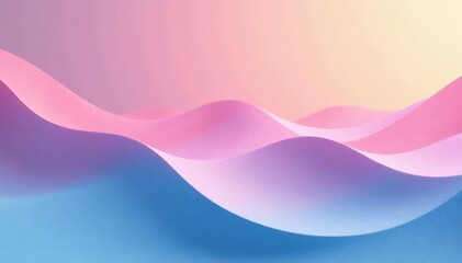 Subtle undulating stripes, pastel gradient background , serene, texture