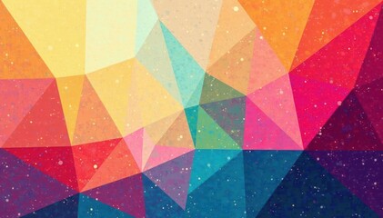 Geometric abstract shapes, vibrant color palette, modern design, shape, wallpaper, art