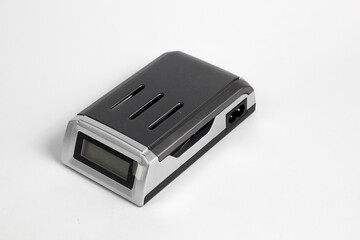 battery charger aa isolated on white background.