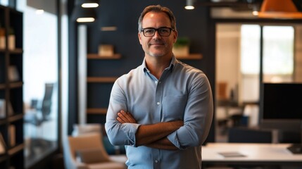 Obraz premium Businessman in office