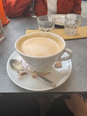 cup of cappuccino