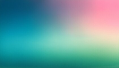 Fototapeta premium pastel pink green blue parts of gradient blur empty minimalistic abstract background
