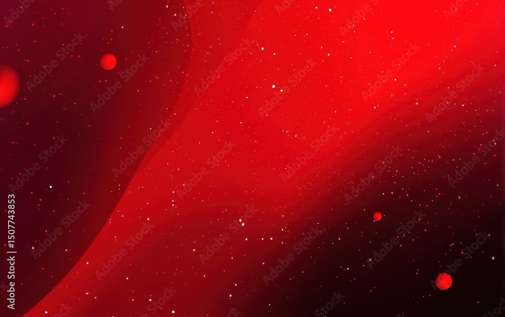 Poster abstract red gradient background with subtle sparkle