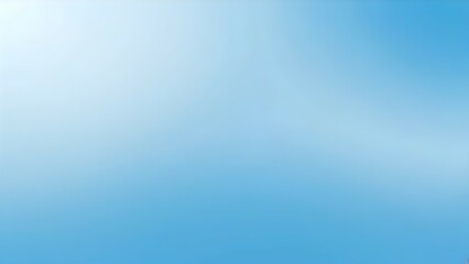 Obraz premium Light and airy gradient of sky blue to white, great for wellness brands, SaaS UI, or clean websites