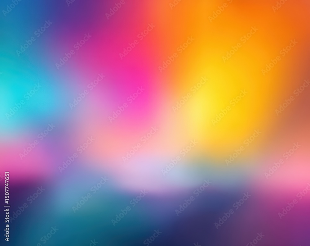 Poster abstract colorful gradient background