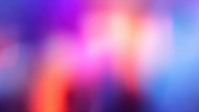 Abstract Colorful Blurred Background