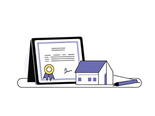 Home Ownership Certificate Award House Realty