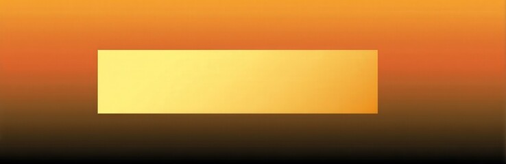 Obraz premium Simple Orange Yellow Gradient Background