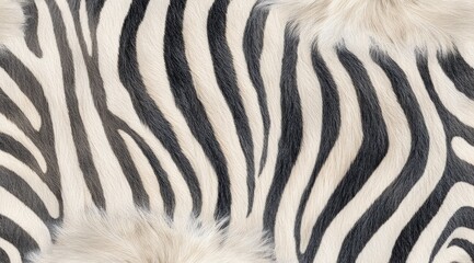 Close-up zebra skin texture