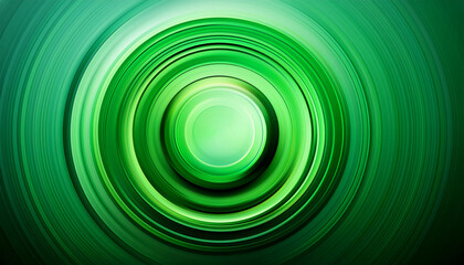 Obraz premium green abstract circle background